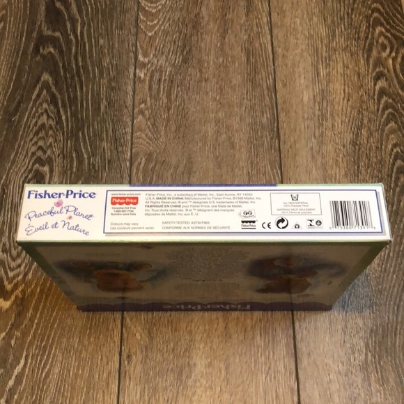 Fisher Price peaceful planet rattles 3+M star flower ladybug (2) NIB BABY 1998 - Picture 8 of 8